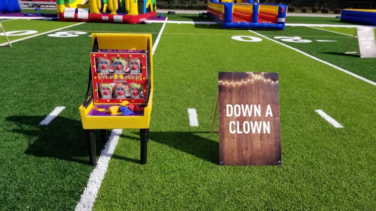 Newnan Down A Clown Carnival Game Rentals